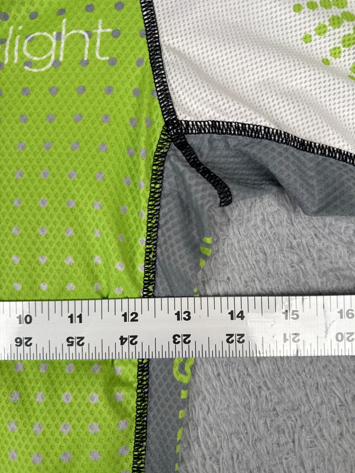 Hincapie Cycling Jersey Adult 2XS XXS Green White Full Zip Short Sleeve Aspen