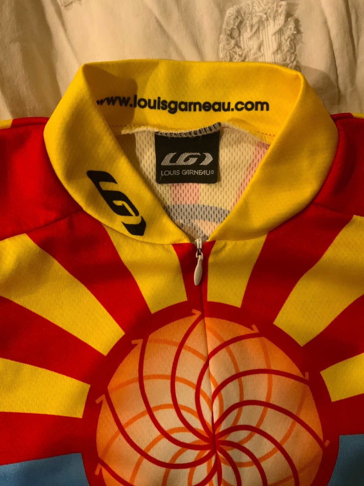 Louis Garneau Womens Arizona GABA Tucson Racing Bike Cycling Jersey Sz XXS