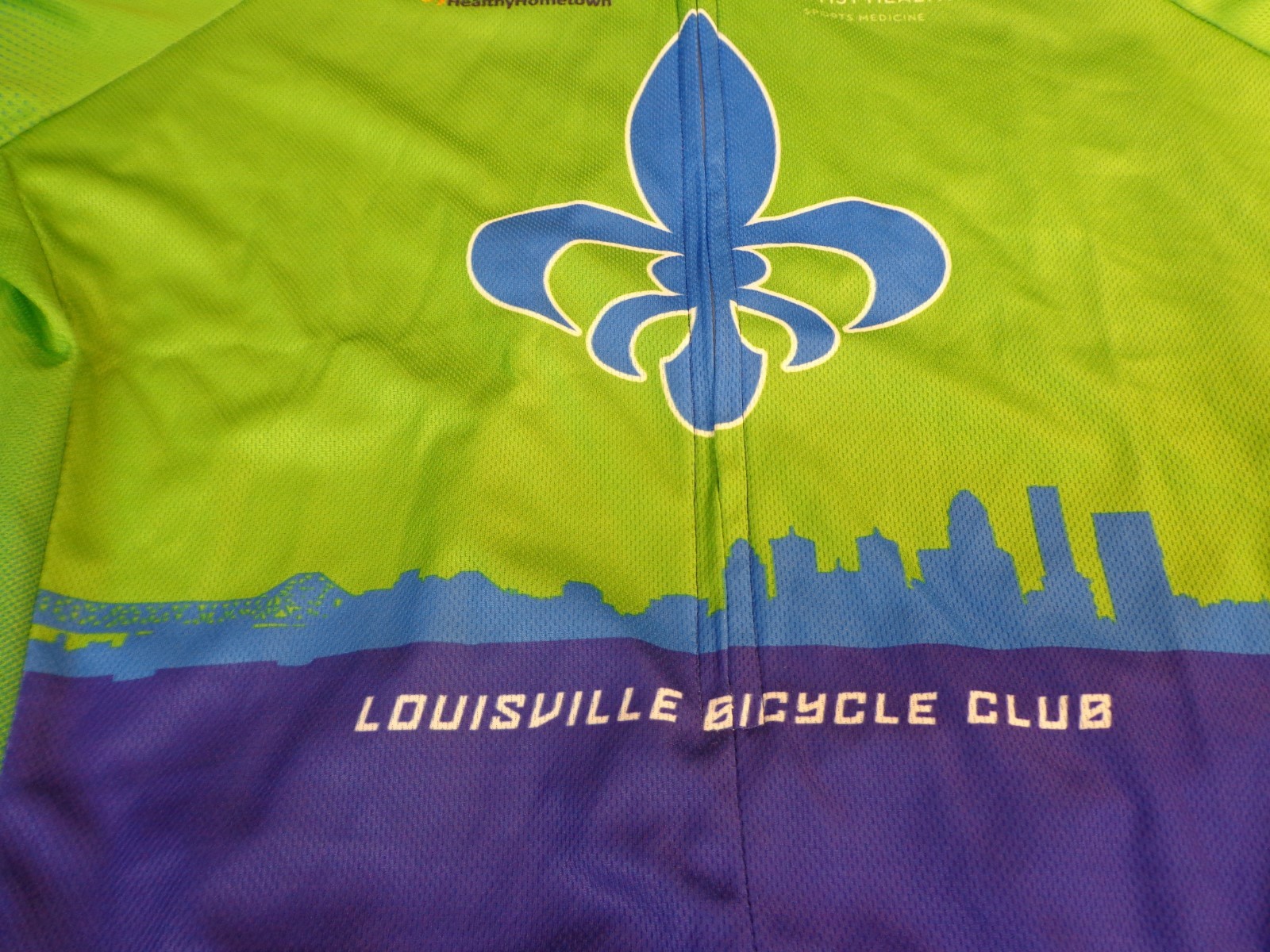 Louisville Bicycle Club Peak 1 Sports Cycling Jersey Small Unisex NEW A1
