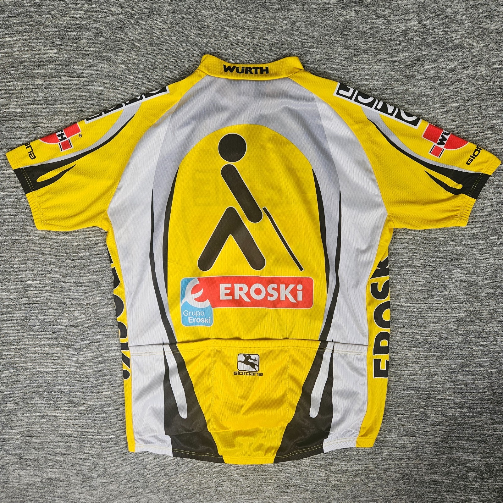 Vtg Giordana Team ONCE Pro Cycling Jersey Men’s XXL 1/2 Zip Giant Road Bike