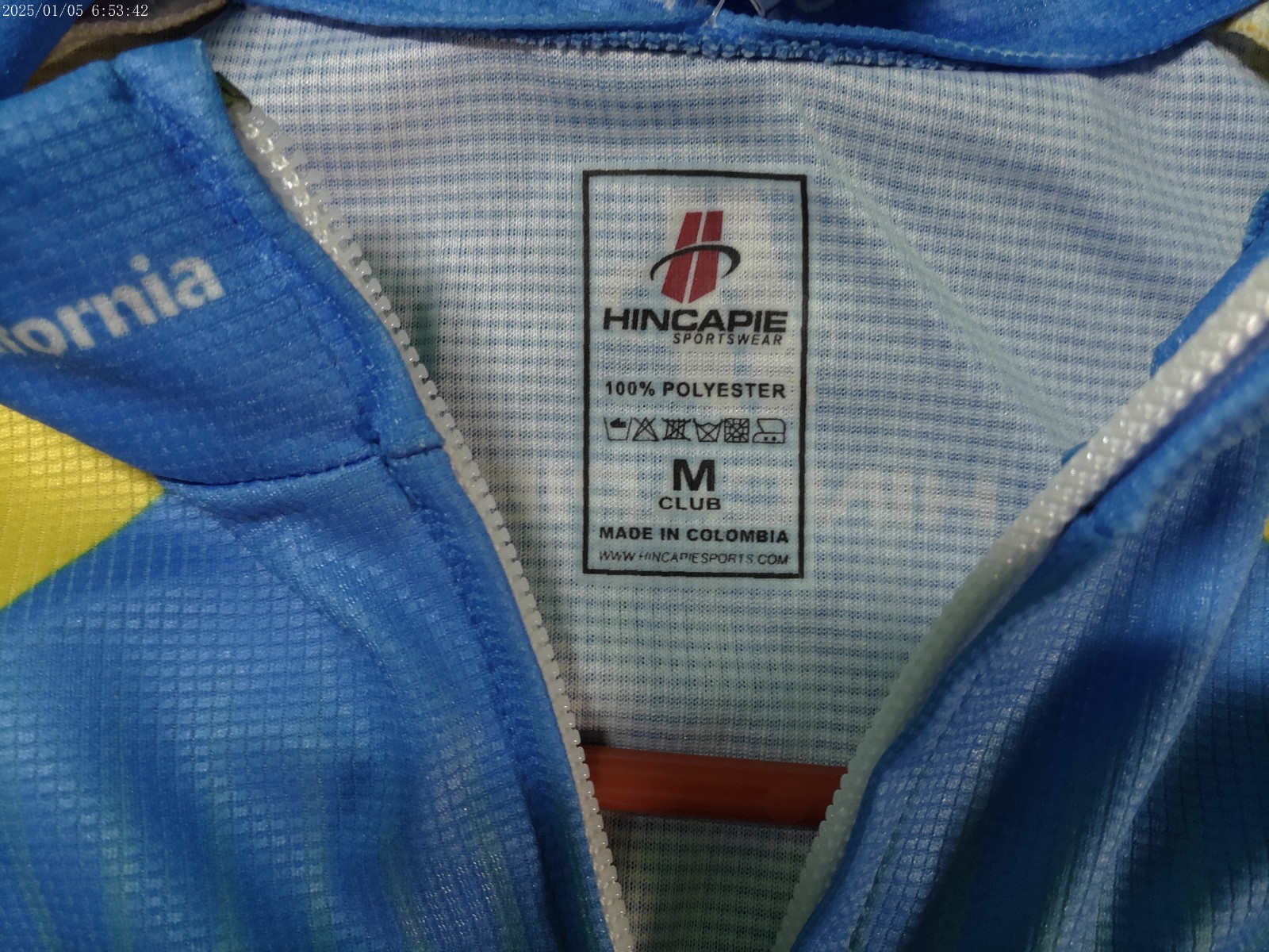 HINCAPIE 2010 Amgen Tour of California Cycling Jersey “Breakaway From Cancer”