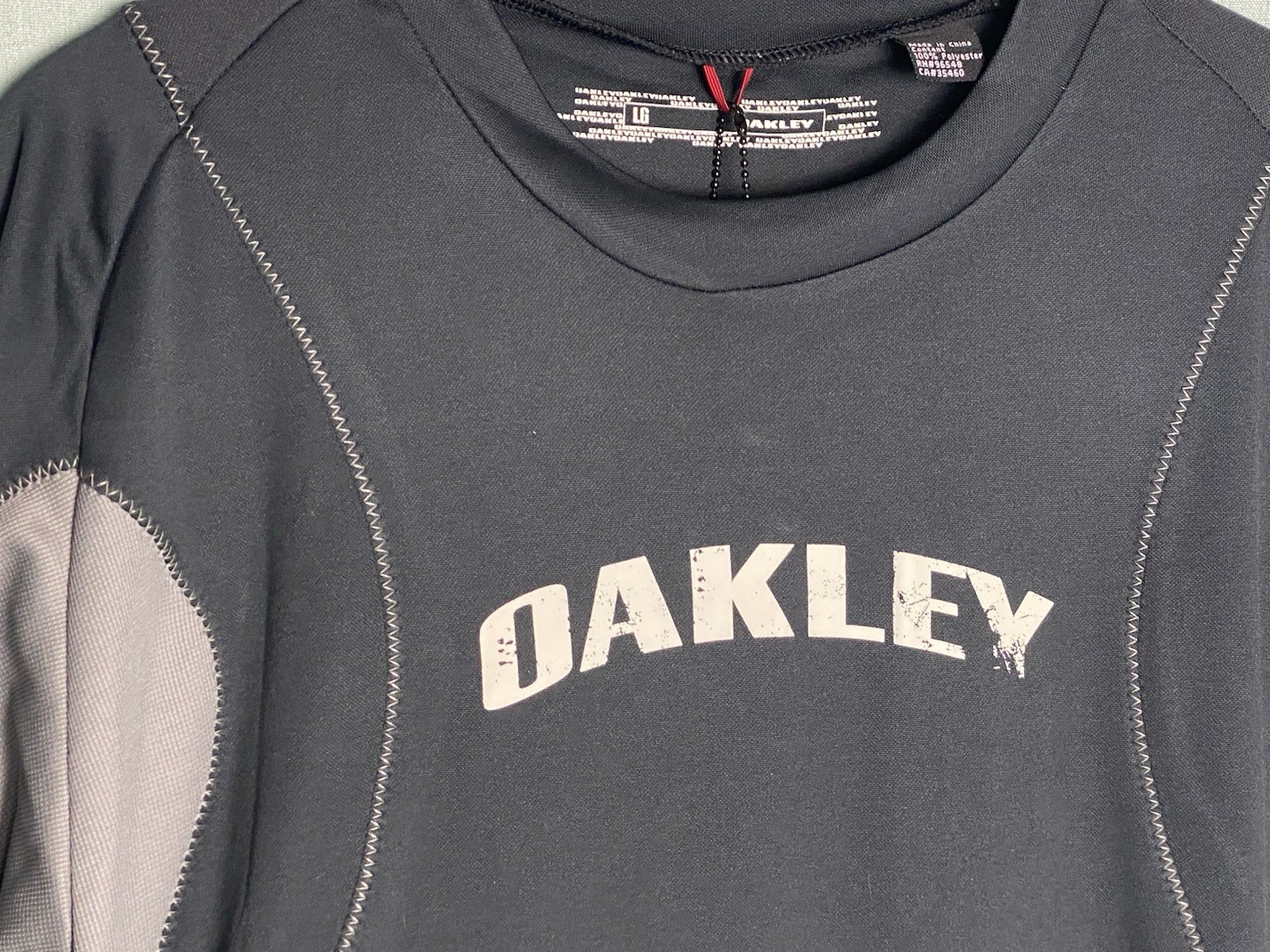 Oakley Rare FATHOM Long Sleeve MTB Jersey Size L NEW/NOS Y2K ERA