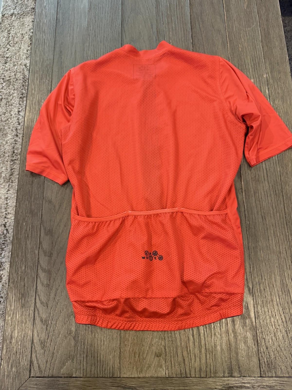 Mens Aero Cycling Jersey Red Large