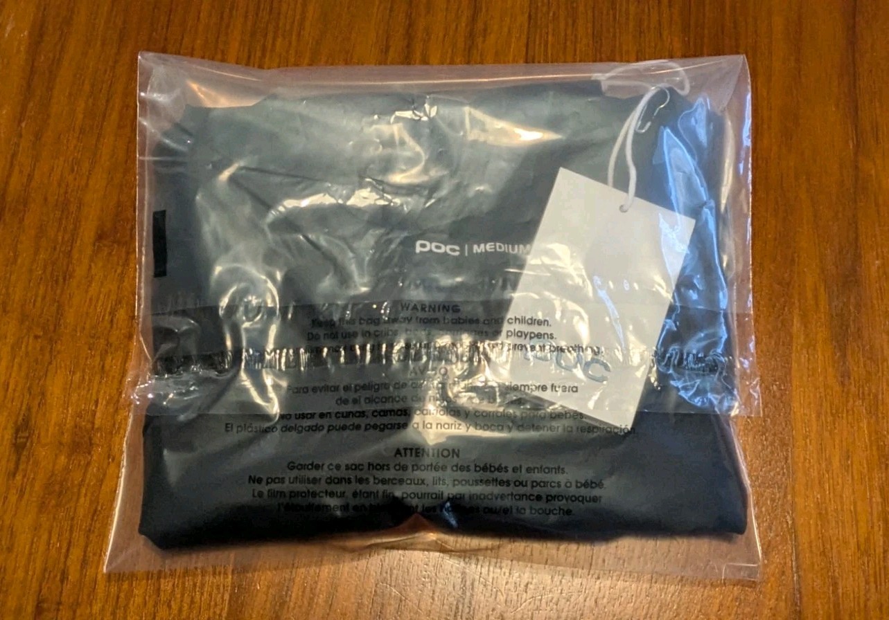 POC Women’s Reform Endure Light Tee Uranium Black Size Medium NEW