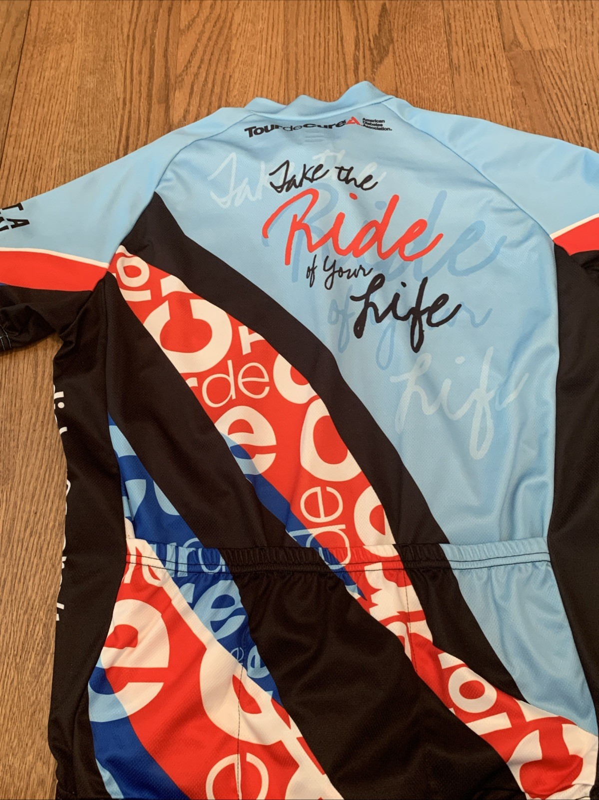 Primal Wear Cycling Jersey Mens Medium American Diabetes Association TourDeCure