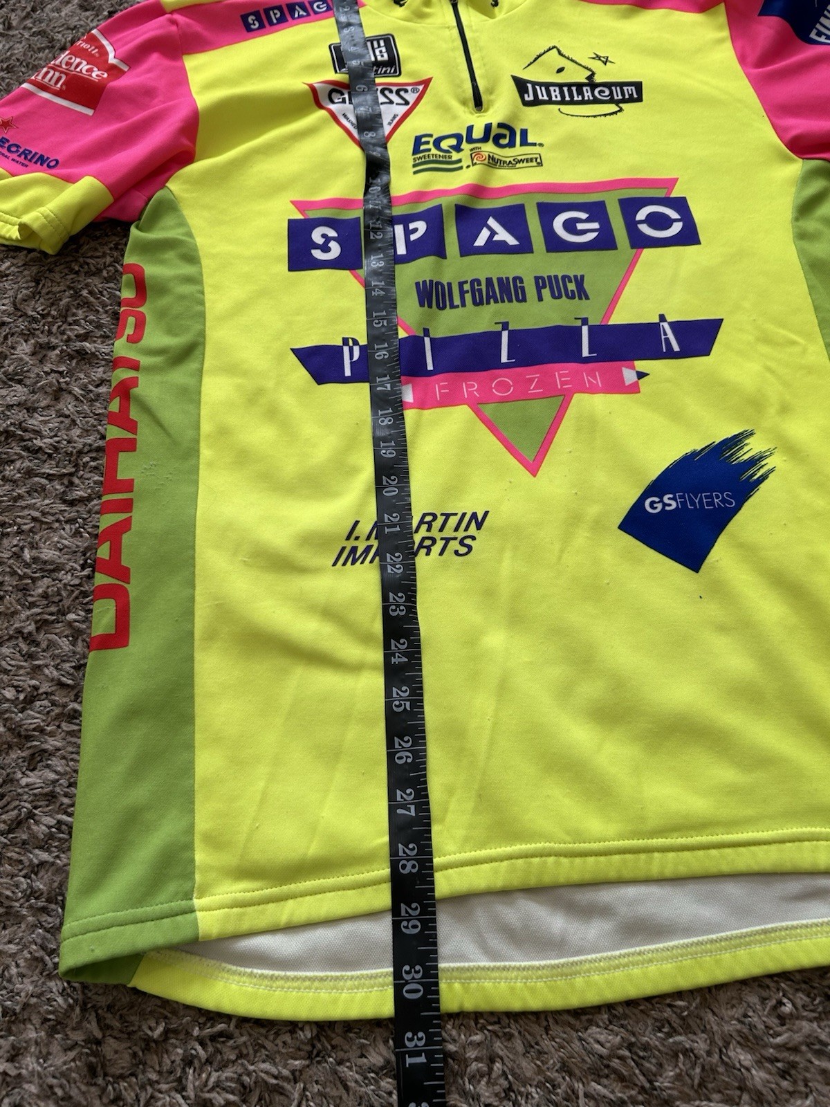 SMS Santini Guess Gatorade Cycling Jersey Spago Wolfgang 90s VTG Italy 3XL
