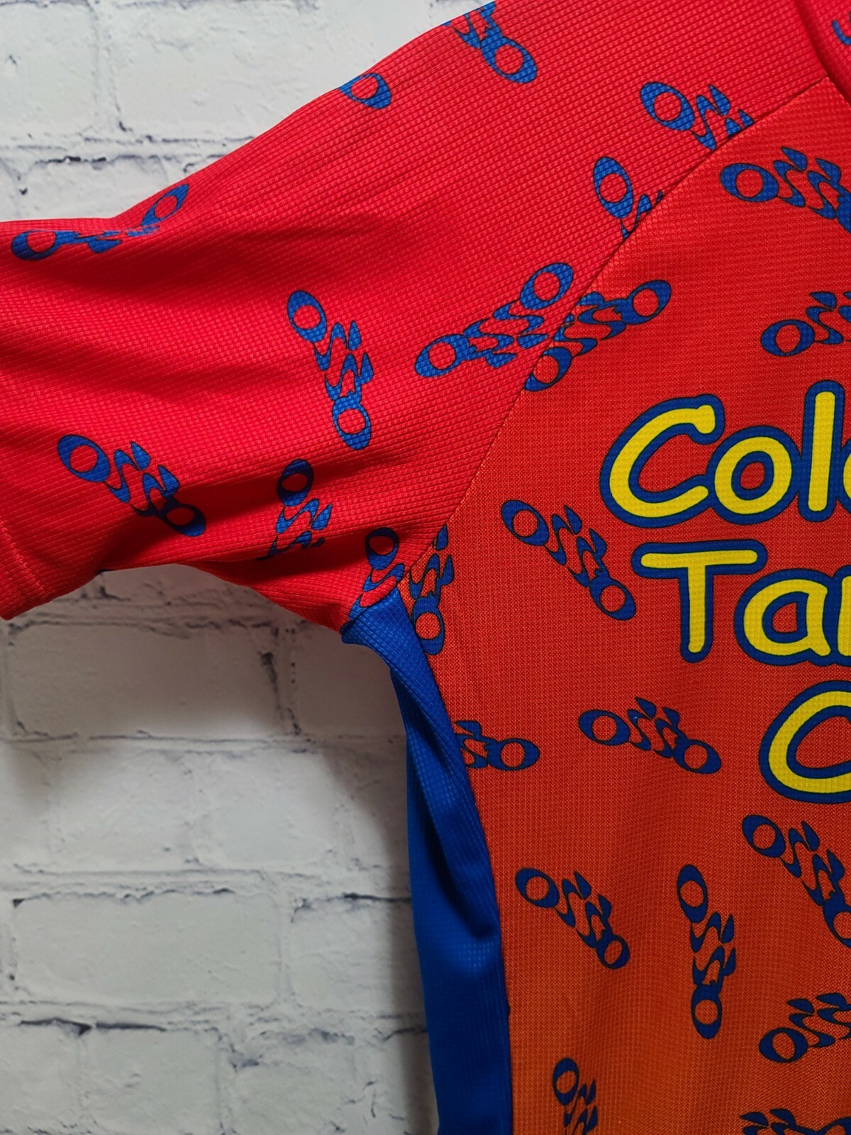 Men’s Club Raglan Cyclist VOLER Jersey Size Large L LG Colorado Tandem Club B10