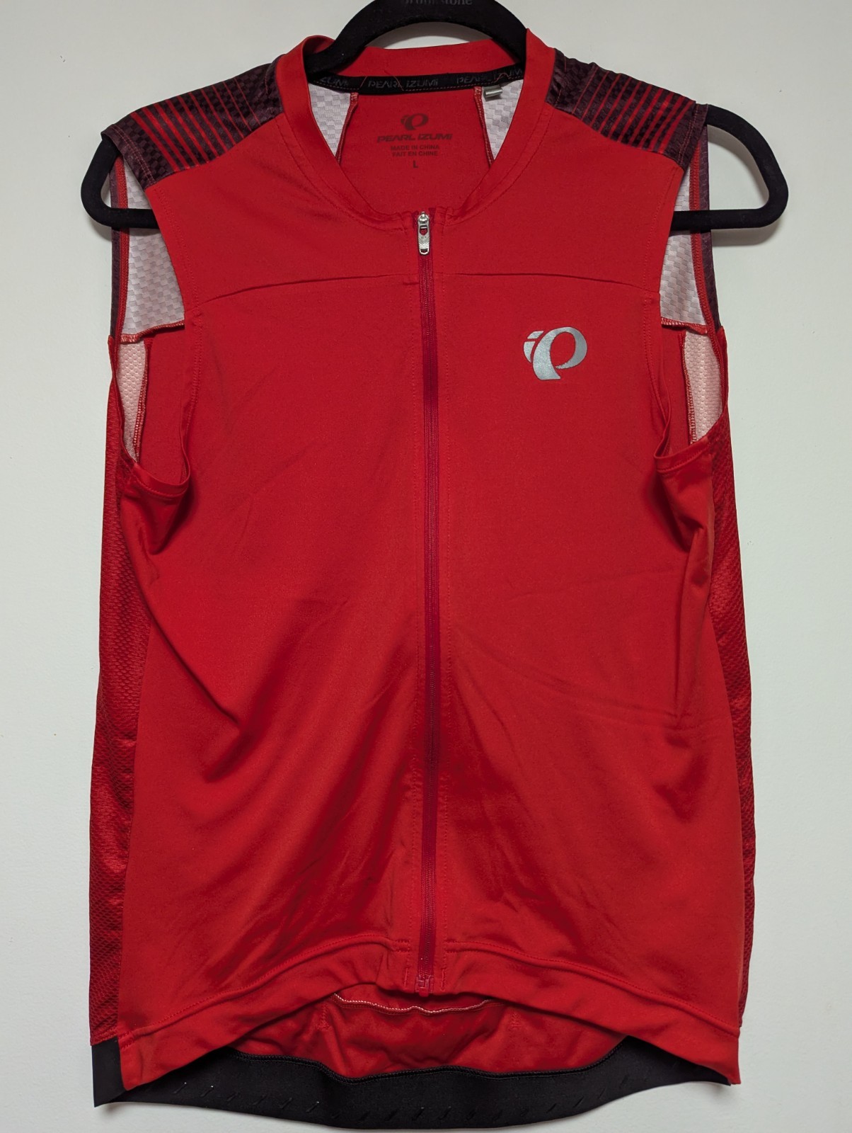 Pearl Izumi Elite Pursuit Sleeveless Jersey Cycling Vest Reflective Red Men’s L