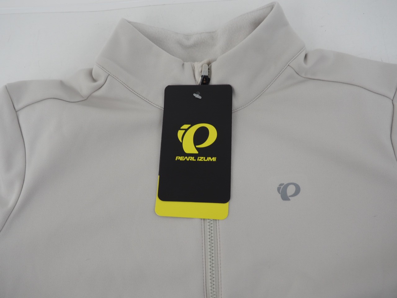 NEW! Pearl Izumi Quest Thermal Long Sleeve Cycling Jersey Women’s Med Silv / Ylw