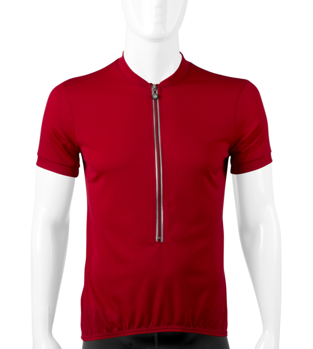 Solid Color Cycling Jersey | Short Sleeve | Full Size Range | Made in the USA