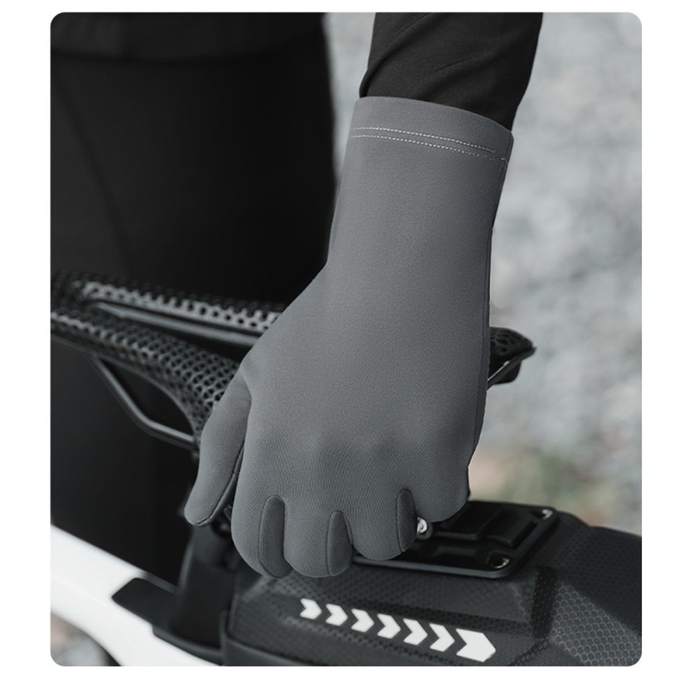 Winter Cycling Winter Bike Gloves Touchscreen Friendly 85% Polyester 15% Spandex