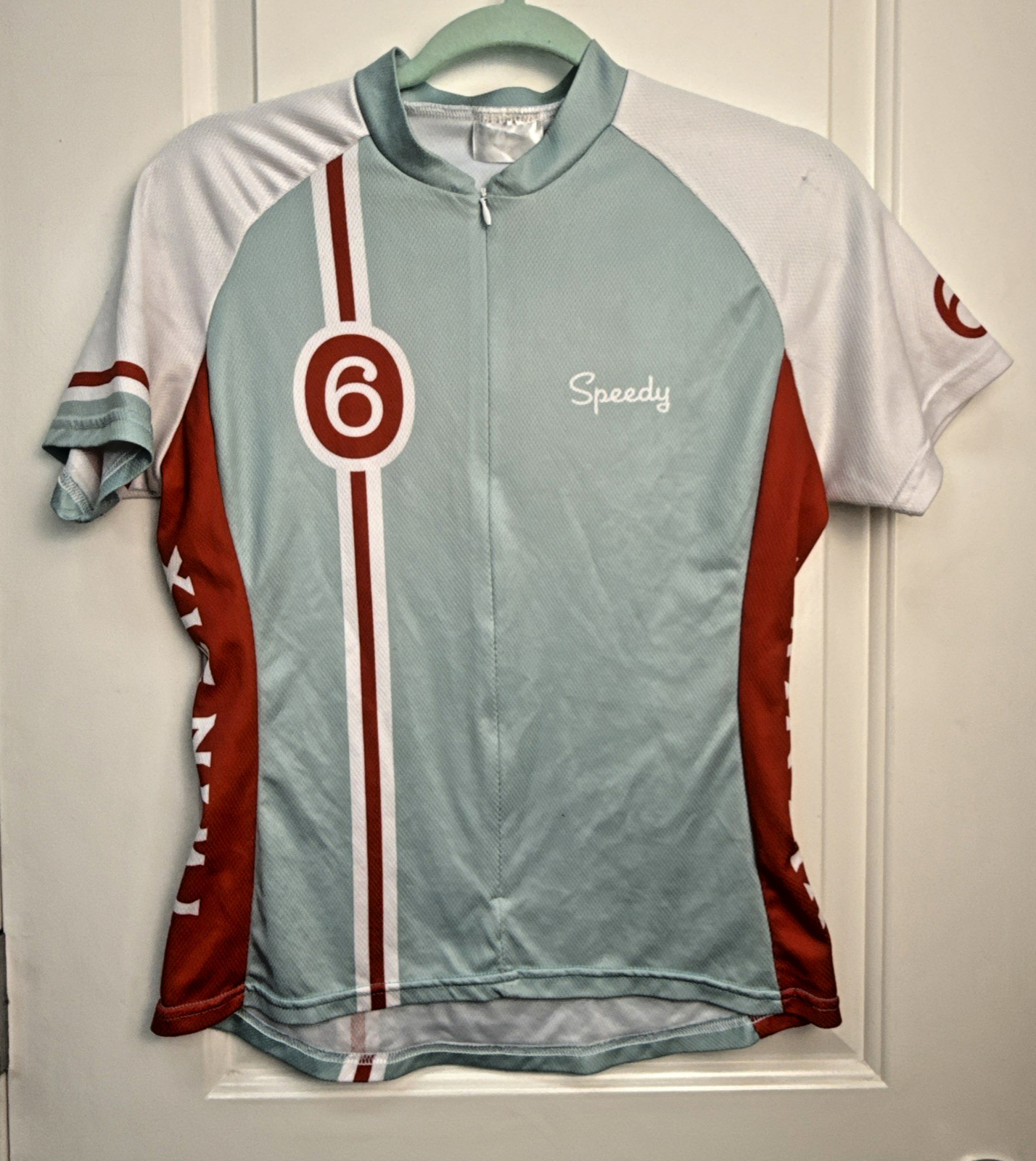 Twin Six Women’s Cycling Jersey M Bike Shirt Full Zip Race Fit Speedy 6 Poland