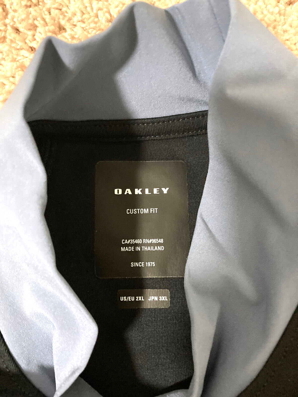 NEW Oakley Cycling Collar Utility Long Sleeve – 2XL Blackout – FREE SHIPPING
