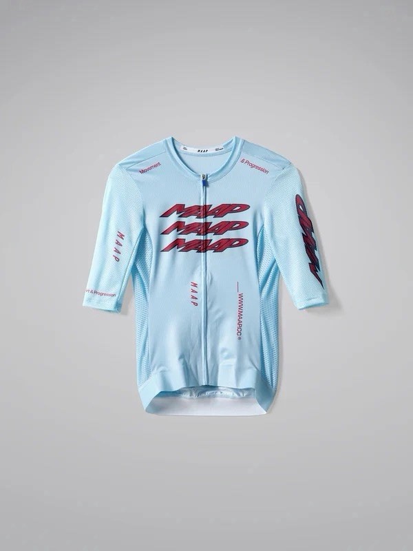 MAAP Women’s Pulse Pro Air Jersey 3.0 Size Large In Cerulean – MSRP $205