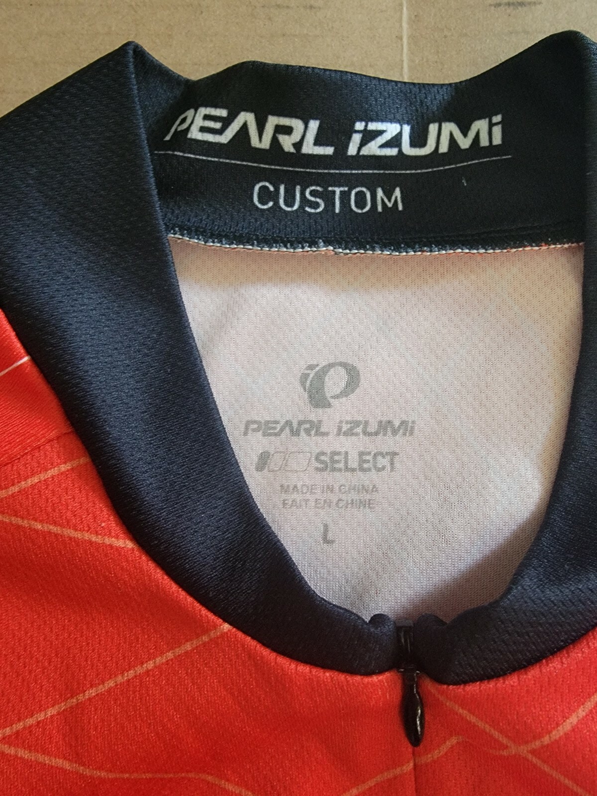 Pearl Izumi Cycling Riding Jersey Red, White and Black womens size Large