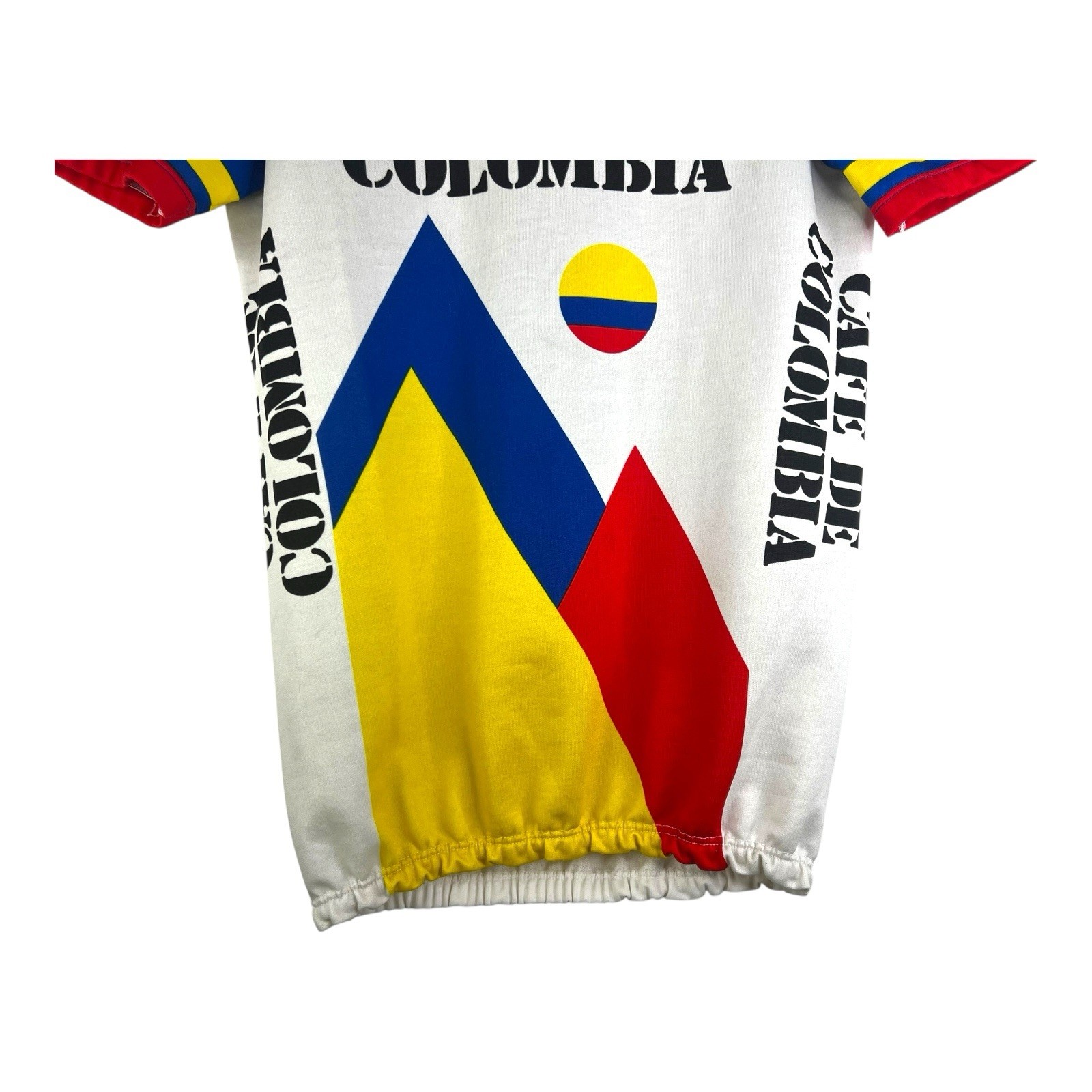 VTG Café de Colombia Cycling Jersey 100% Polyester Made In Italy