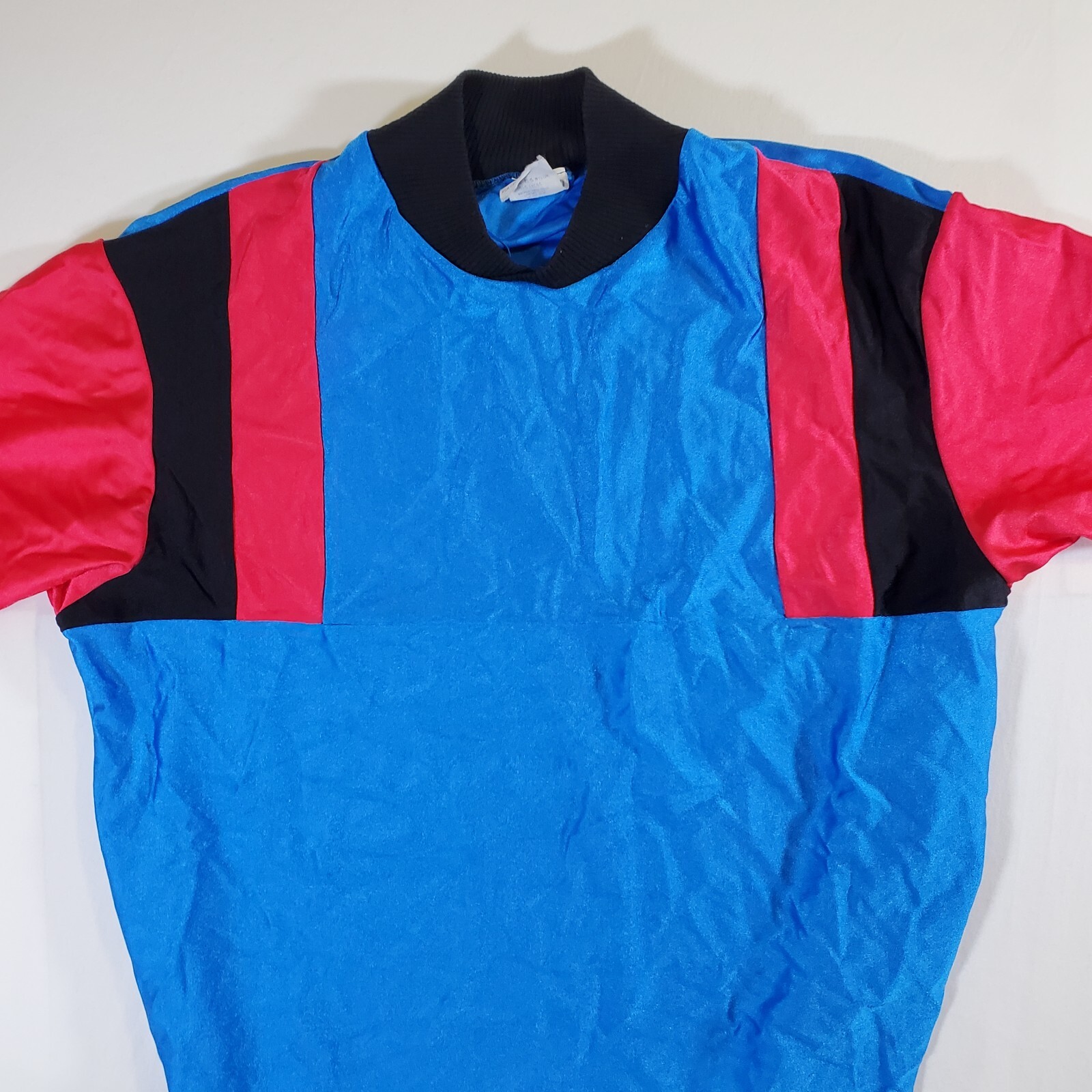 New Balance Blue Red Made in USA VTG 90s – Medium Pullover Cycling Jersey Shirt