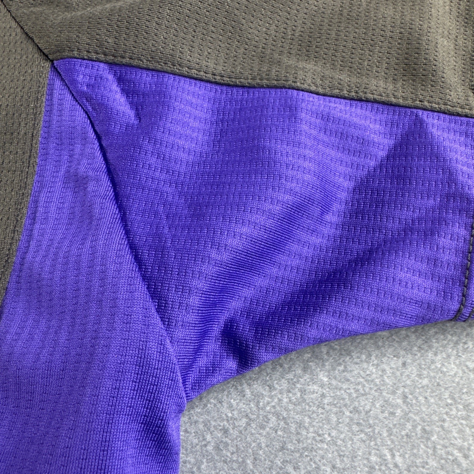 Bontrager Race WSD SS Cycling Jersey Full Zip Womens Sz L Purple Gray
