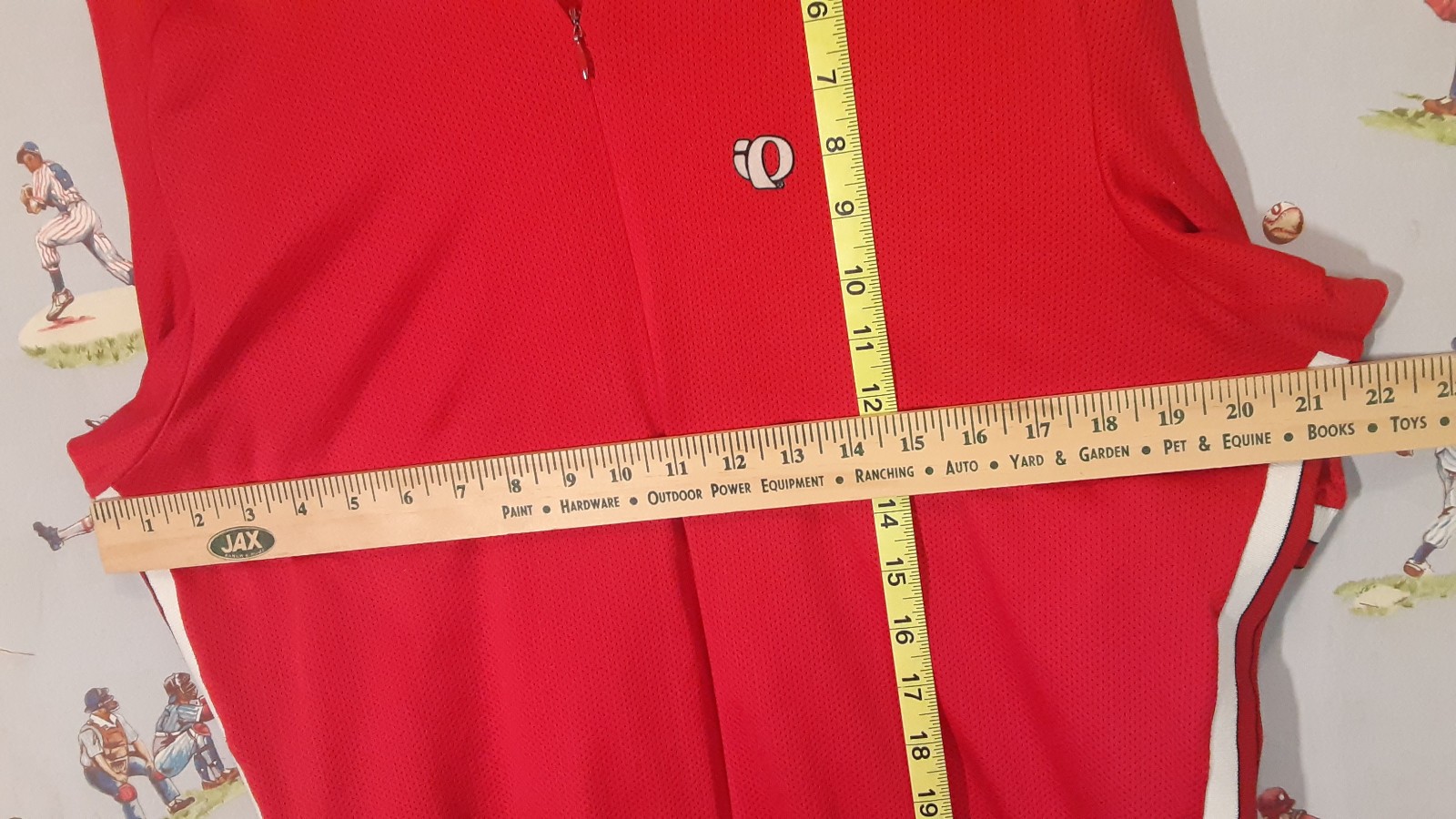 👀 Pearl iZUMi Mesh Jersey Men’s Large Red 1/2 Zip Short Sleeve Lightweight Mesh