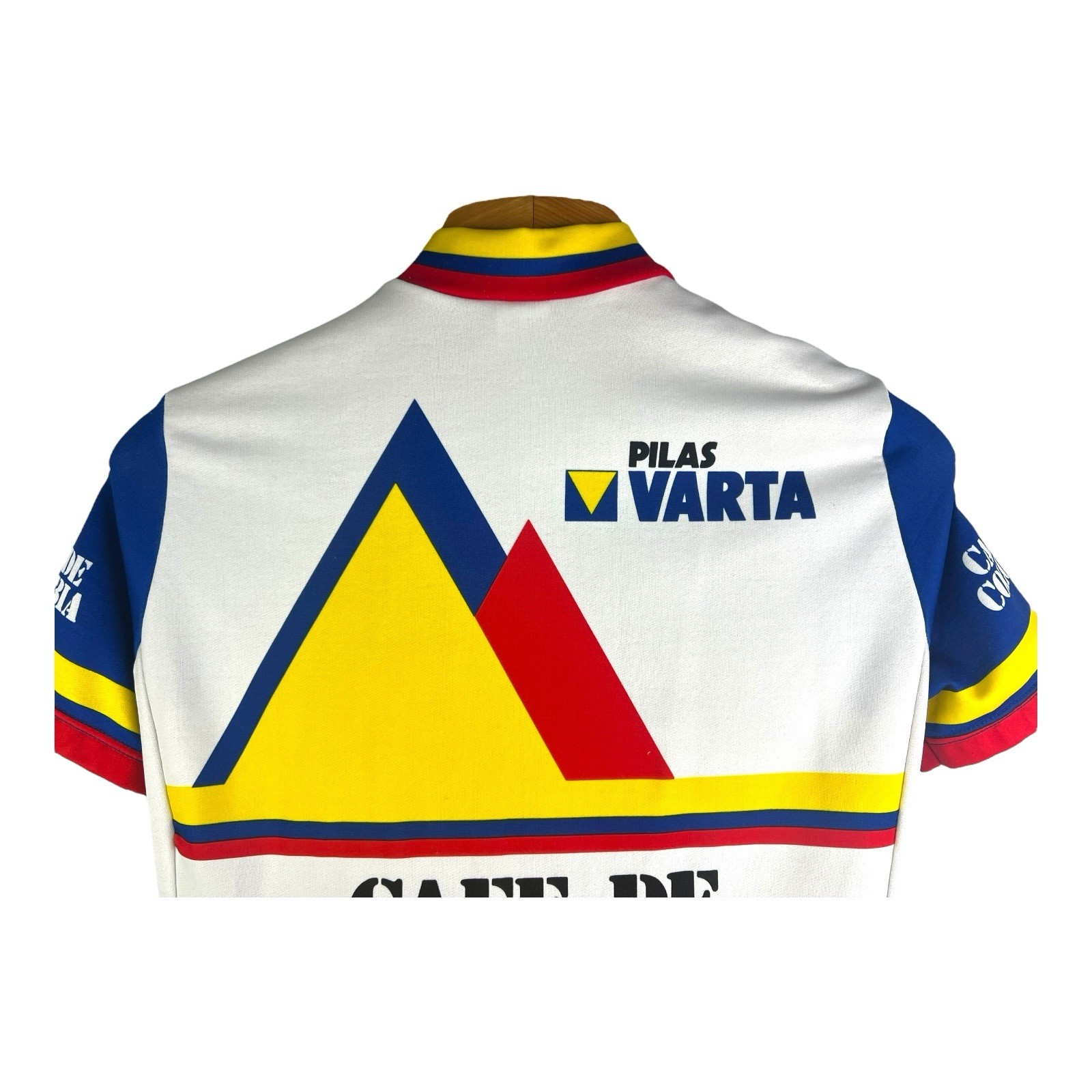 VTG Café de Colombia Cycling Jersey 100% Polyester Made In Italy