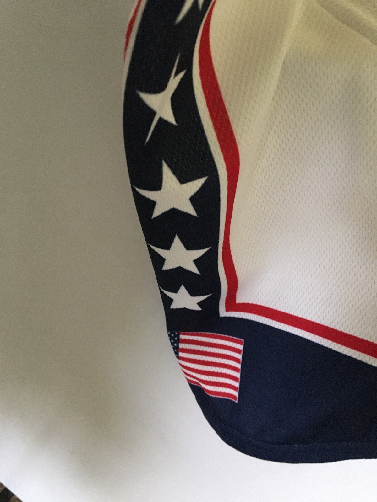Cycling Shirt Jersey USA Performance Adult XLarge Polyester Mostly Zipper Front