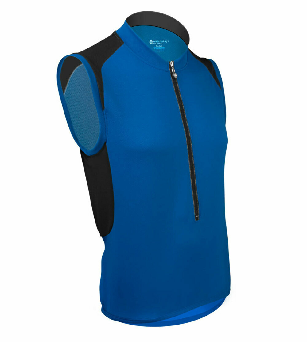 Aero Tech Men’s Pro Sleeveless Jersey – Sleeveless Cycling Jersey for Men