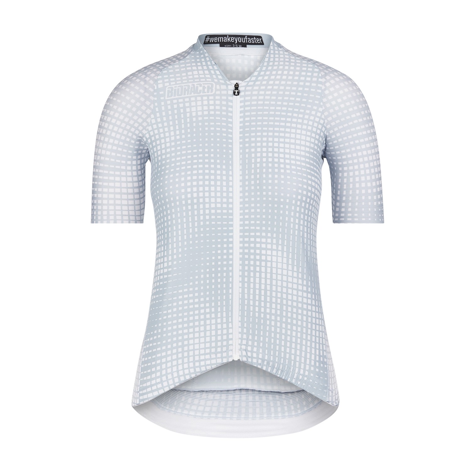 BIORACER Optic Art Icon Fietshirt Front Ladies Grijs Mat L Single Unit