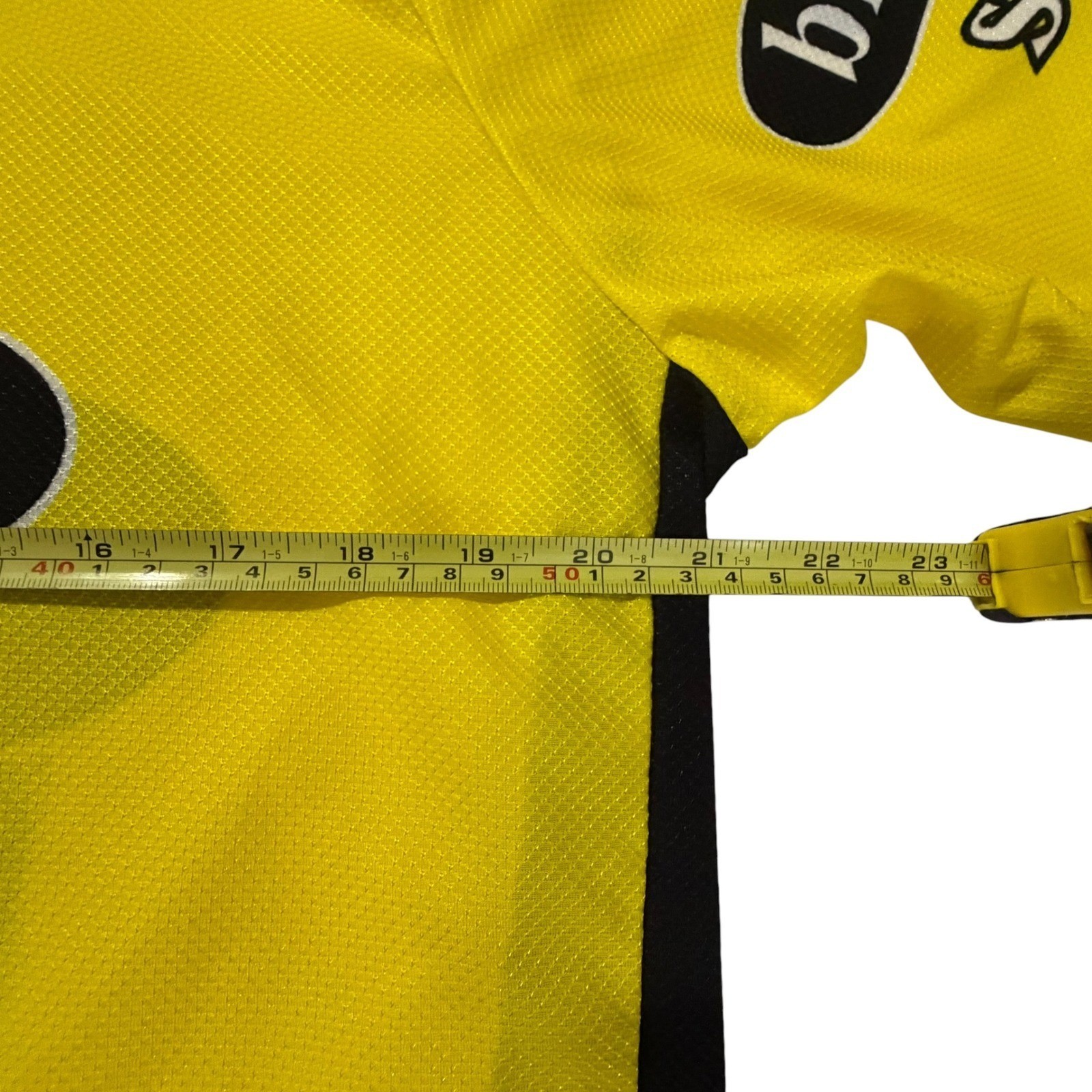 Louis Garneau Mens The Bicycle Store OBRU Cycling Jersey Yellow Black Size XXL