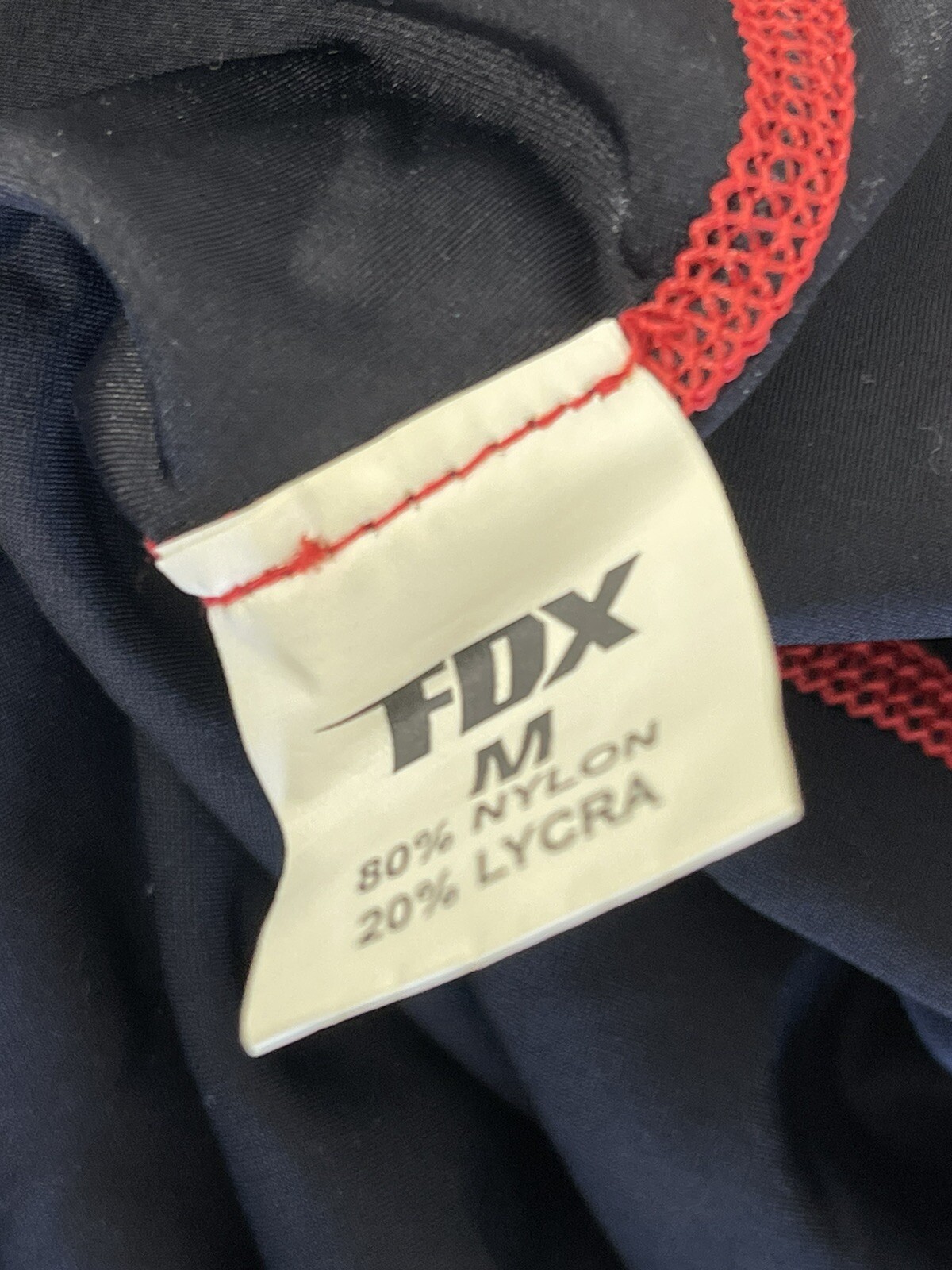 Fox Racing Long Sleeve Black Base Layer Size M