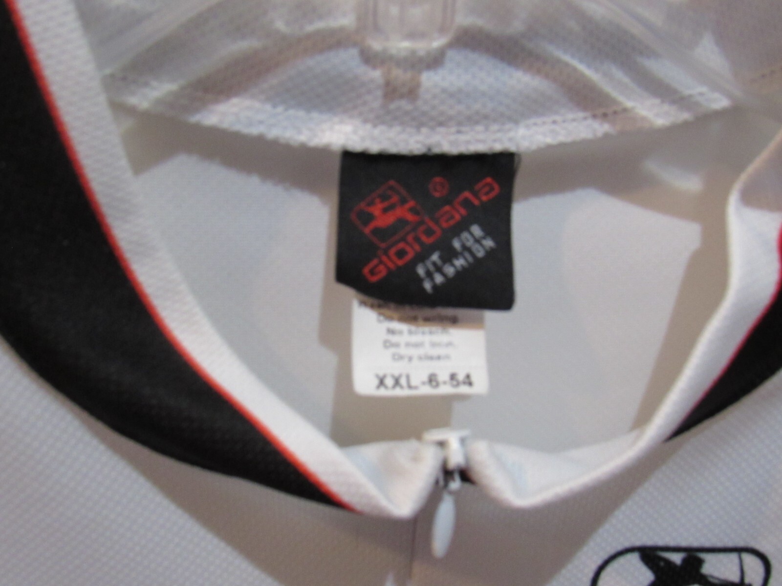 Giordana Italy Road ID 3/4 Zip Multi-color Tri Pocket Cycling Jersey Men’s 2XL
