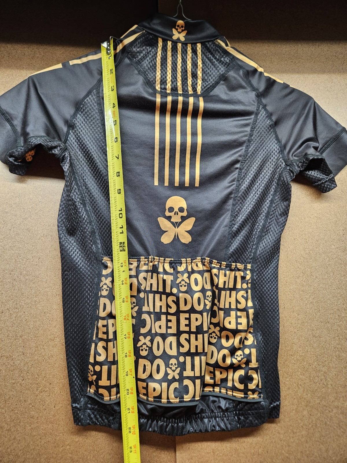 Betty Designs Cycling Jersey Womens “Do Epic Sh*t” Size XS Limited Edition