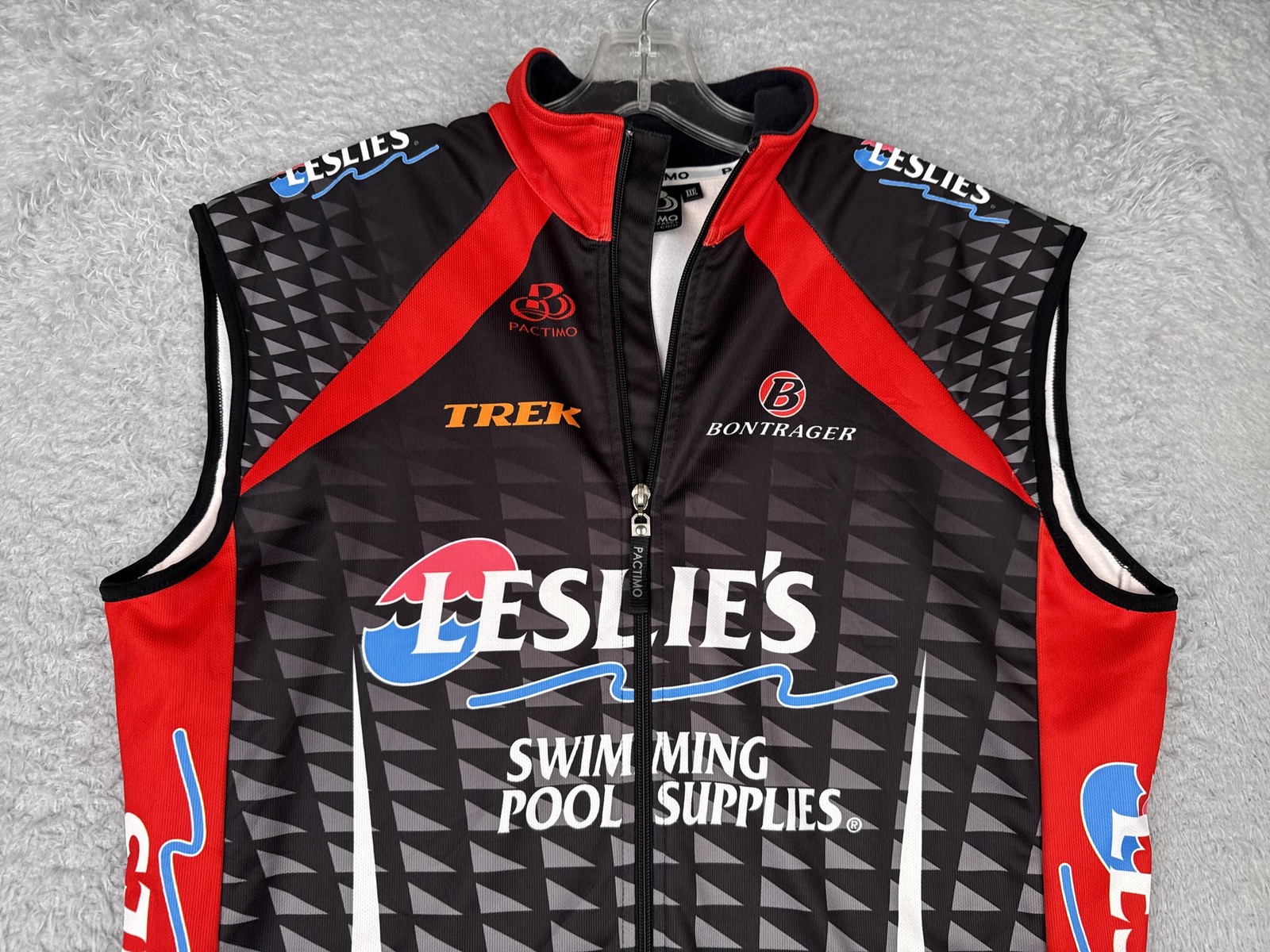 Pactimo Cycling Vest Mens 3XL Wind WARM Sleeveless Full Zip Leslies Pool