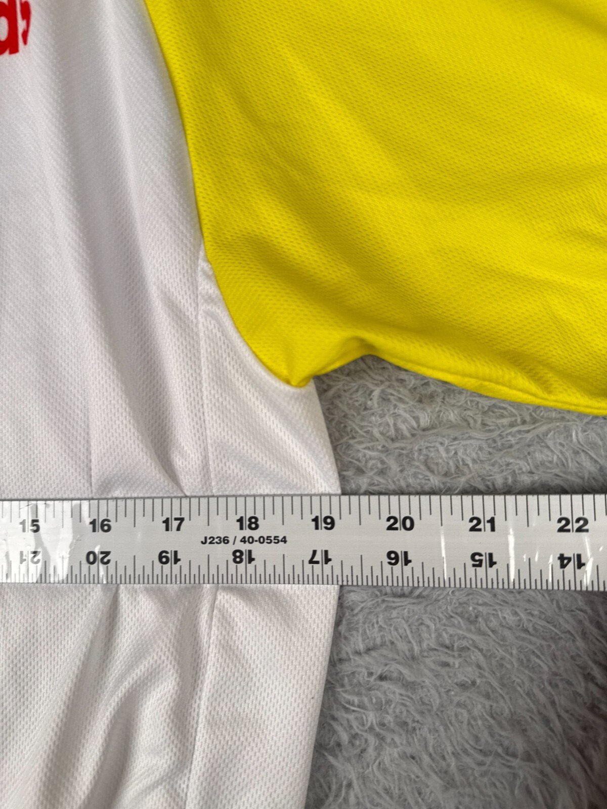 Vietnam Backroads Cycling Jersey Mens Large Yellow White Full Zip Saigon Bike