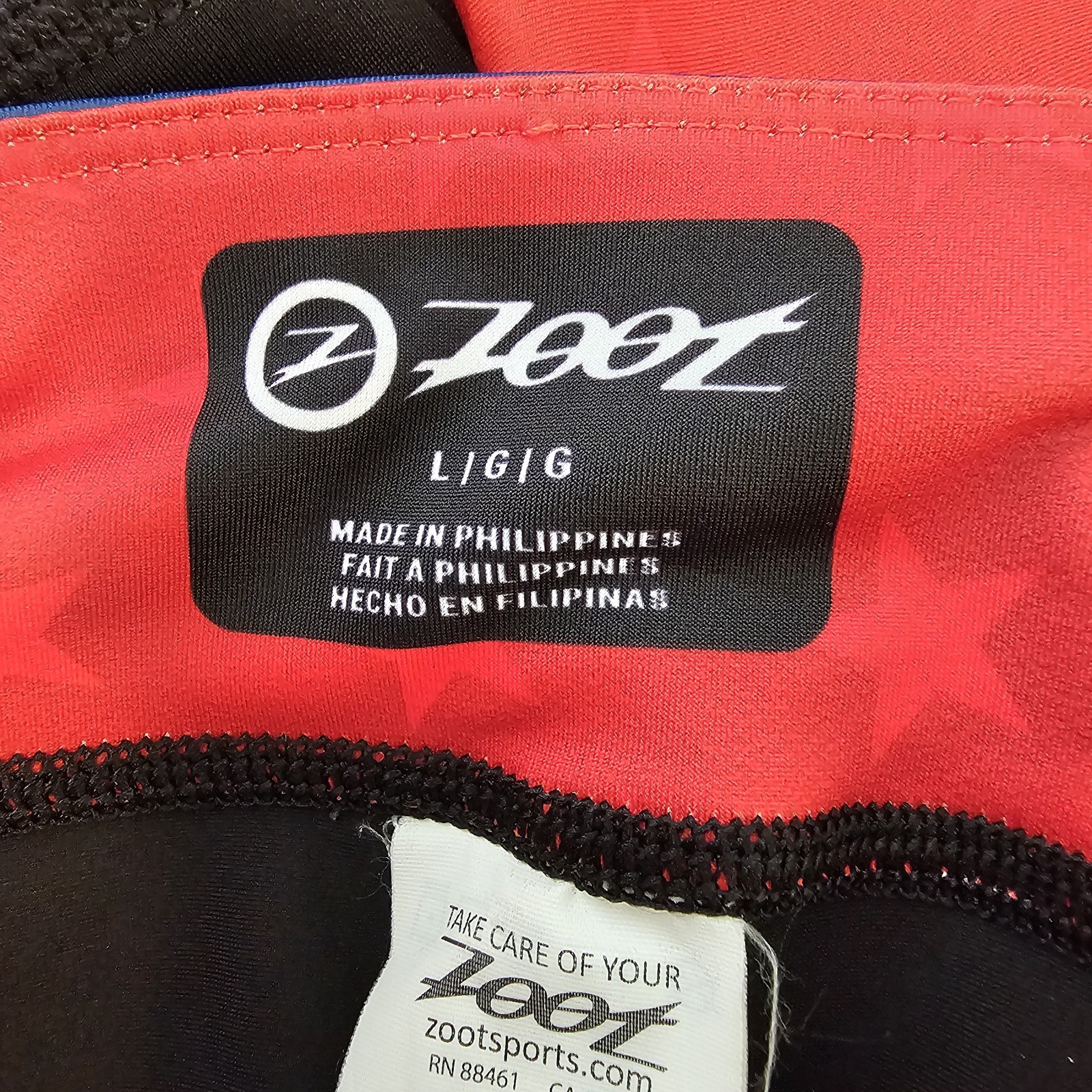 NWOT Zoot Ironman USA Lady’s Zippered Top And Padded Riding Pants Jersey Outfit