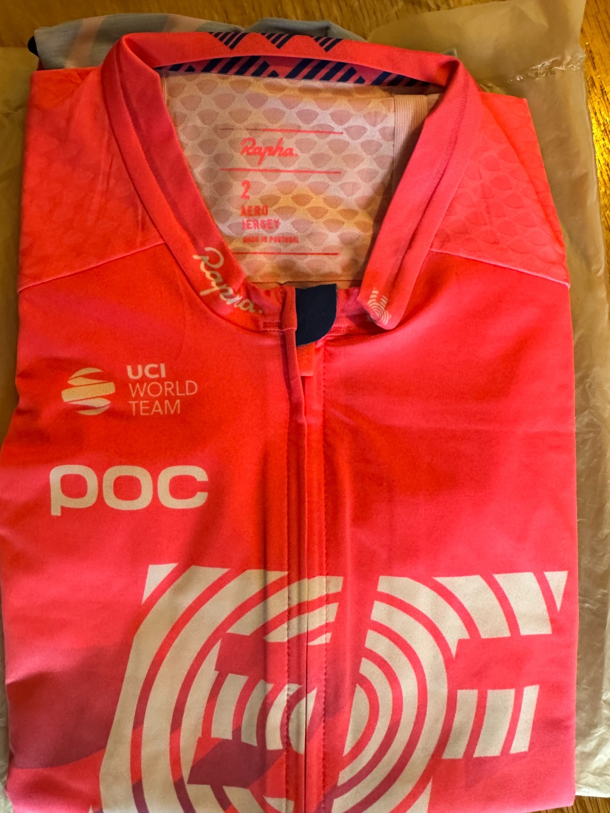 NWT Small EF Education First Rider Issued Rapha Pro Team Aero Jersey