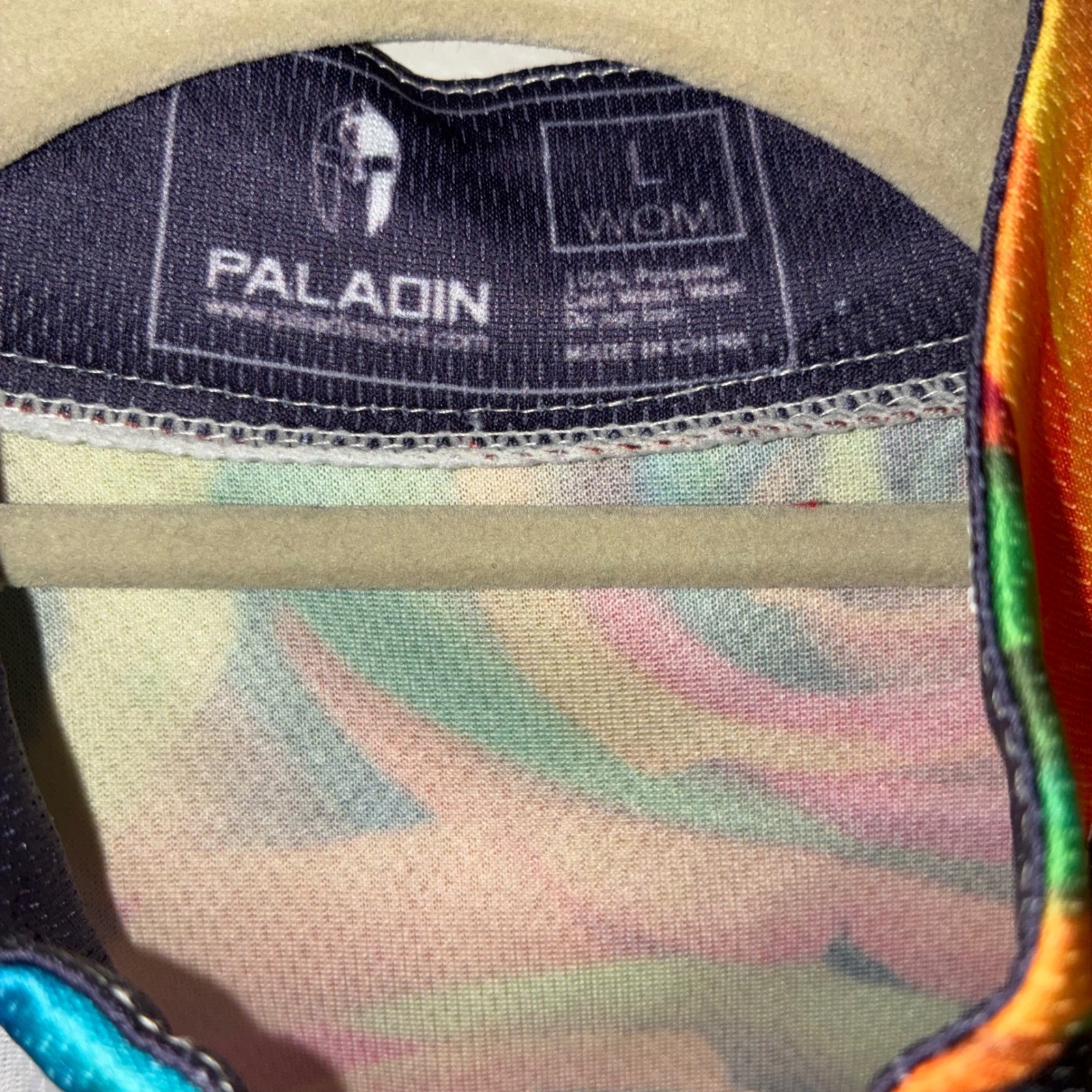 Paladin Cycling Jersey Womens Bright Floral Full Zip Long Sleeve Bike Jersey