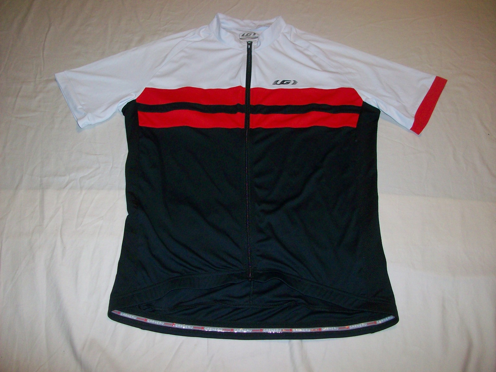 LOUIS GARNEAU BICYCLE CYCLING JERSEY MENS XL MOUNTAIN/ROAD BIKE JERSEY NICE!