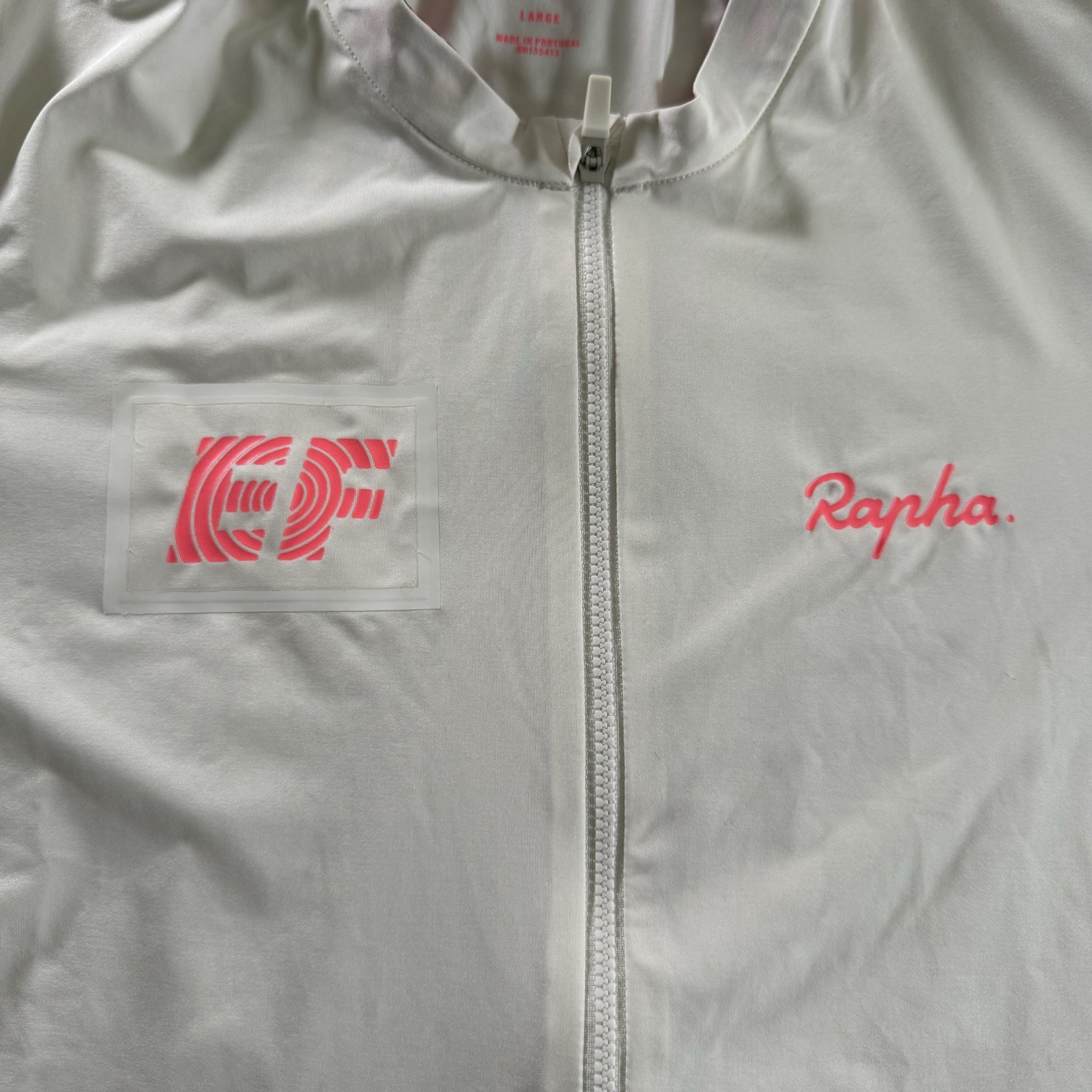 Rapha Size L Limited Men’s EF Education Pro Team Training Jersey Large White