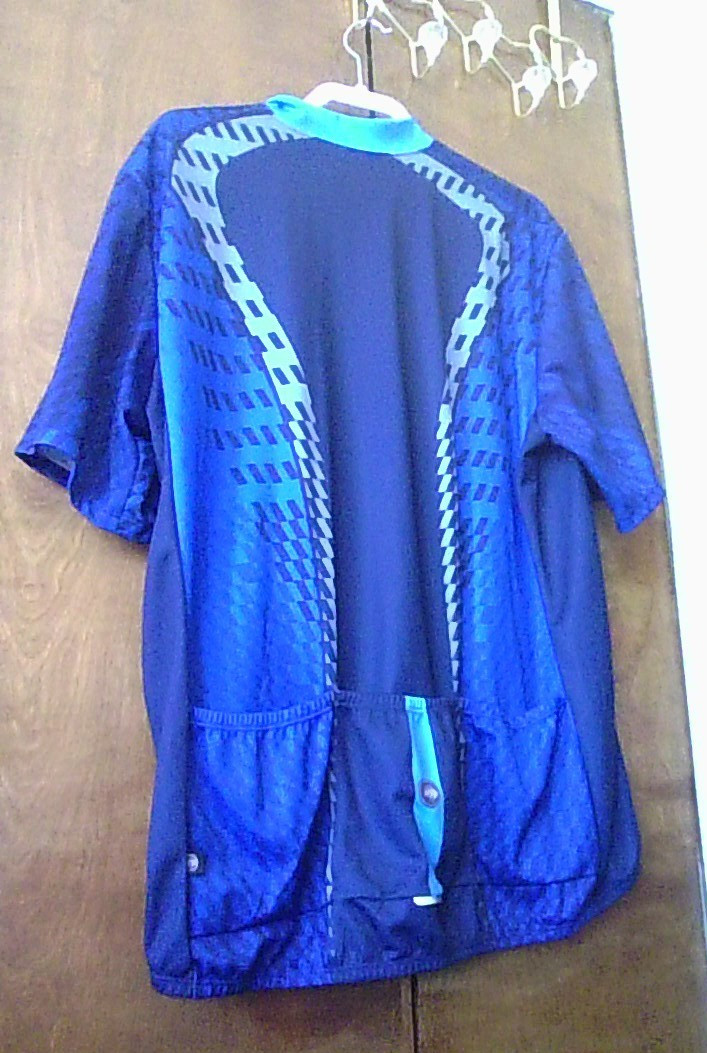 Aerotech Designs Power Tread 3XL Cycling Jersey Zip Elastic Hem 3-Poc SSlv Flaws