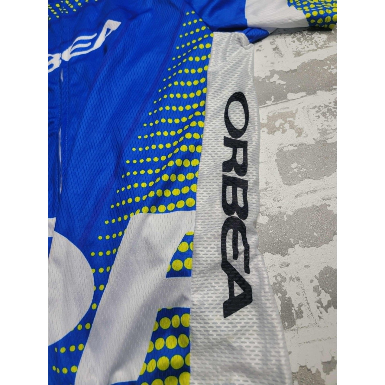 Orbea Cycling Jersey Short Sleeve Zip Men’s XXL Blue