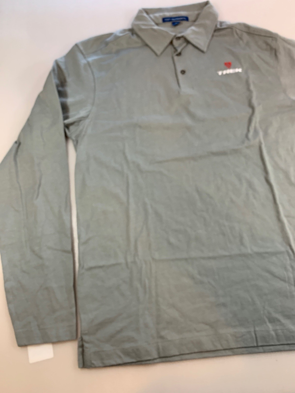 Port Authority Trek Casual Long Sleeve Cycling Polo Small S (6425-2)