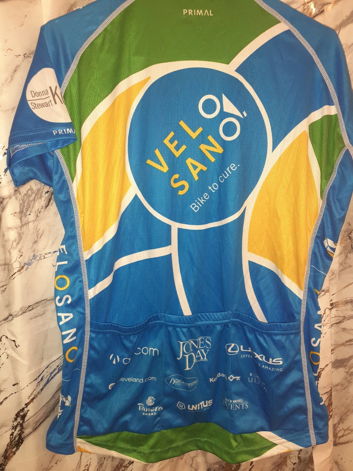 Primal biking jersey Bike To Cure Velo Sano 2017 women’s X’s sport cut size XL