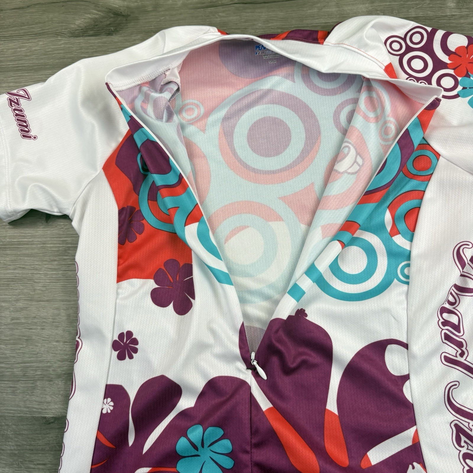 IP Pearl Izumi Womens Small Limited Select Series Bicycle Jersey Back Pocket