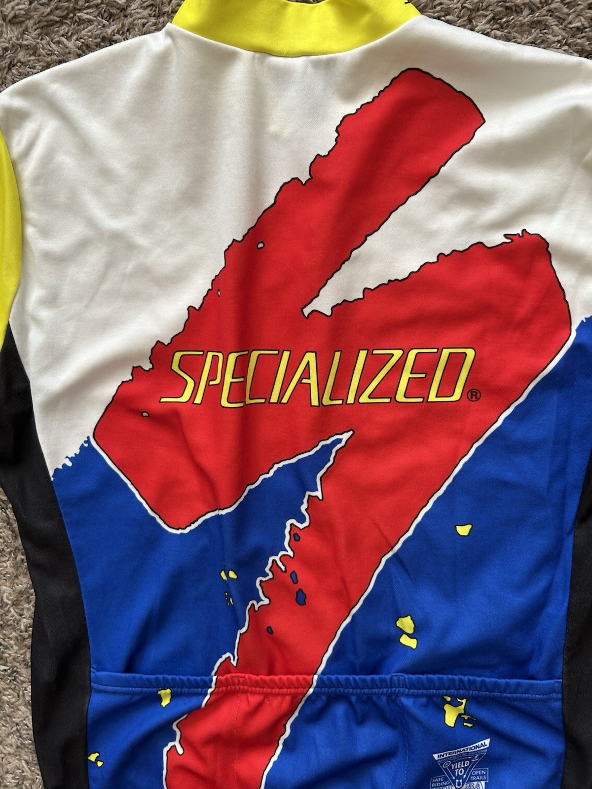 Vintage Specialized Cycling Jersey World Champion Norba 1992 Long Sleeve 3XL