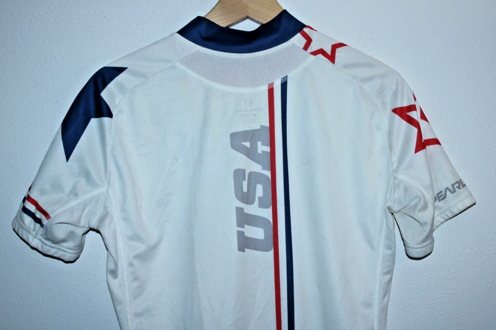 Pearl Izumi Elite USA Team Cycling Jersey M Rear Pockets 40″ Chest 24/27″ T2B CX
