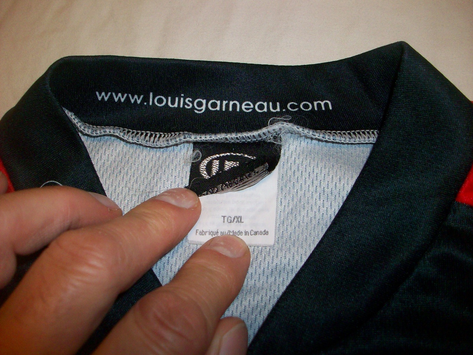LOUIS GARNEAU BICYCLE CYCLING JERSEY MENS XL MOUNTAIN/ROAD BIKE JERSEY NICE!