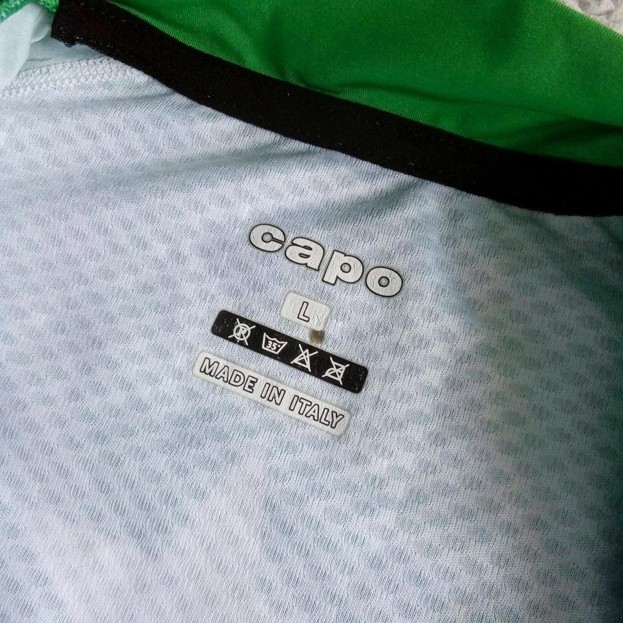 RARE Capo Mellow Johnny’s Bike Shop Cycling Jersey — Lance Armstrong — Size L