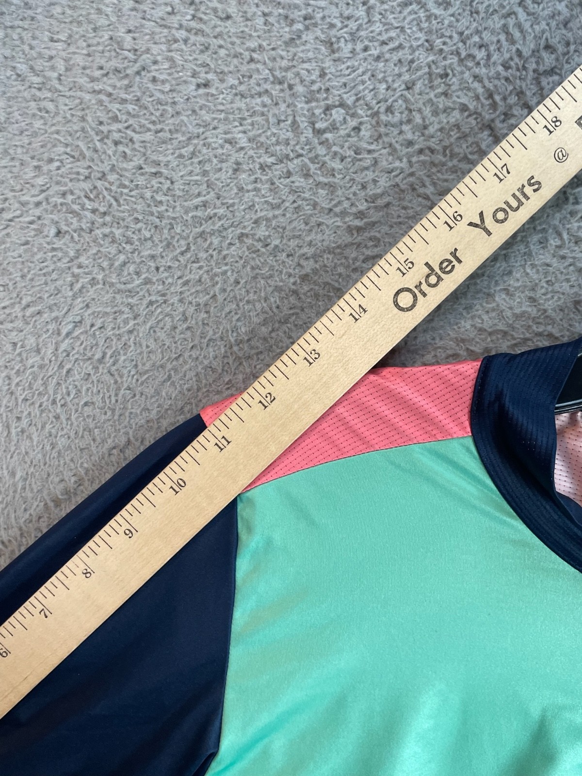 MAAP Cycling Jersey Womens Extra Small Green Colorful Color block Pockets Bikel