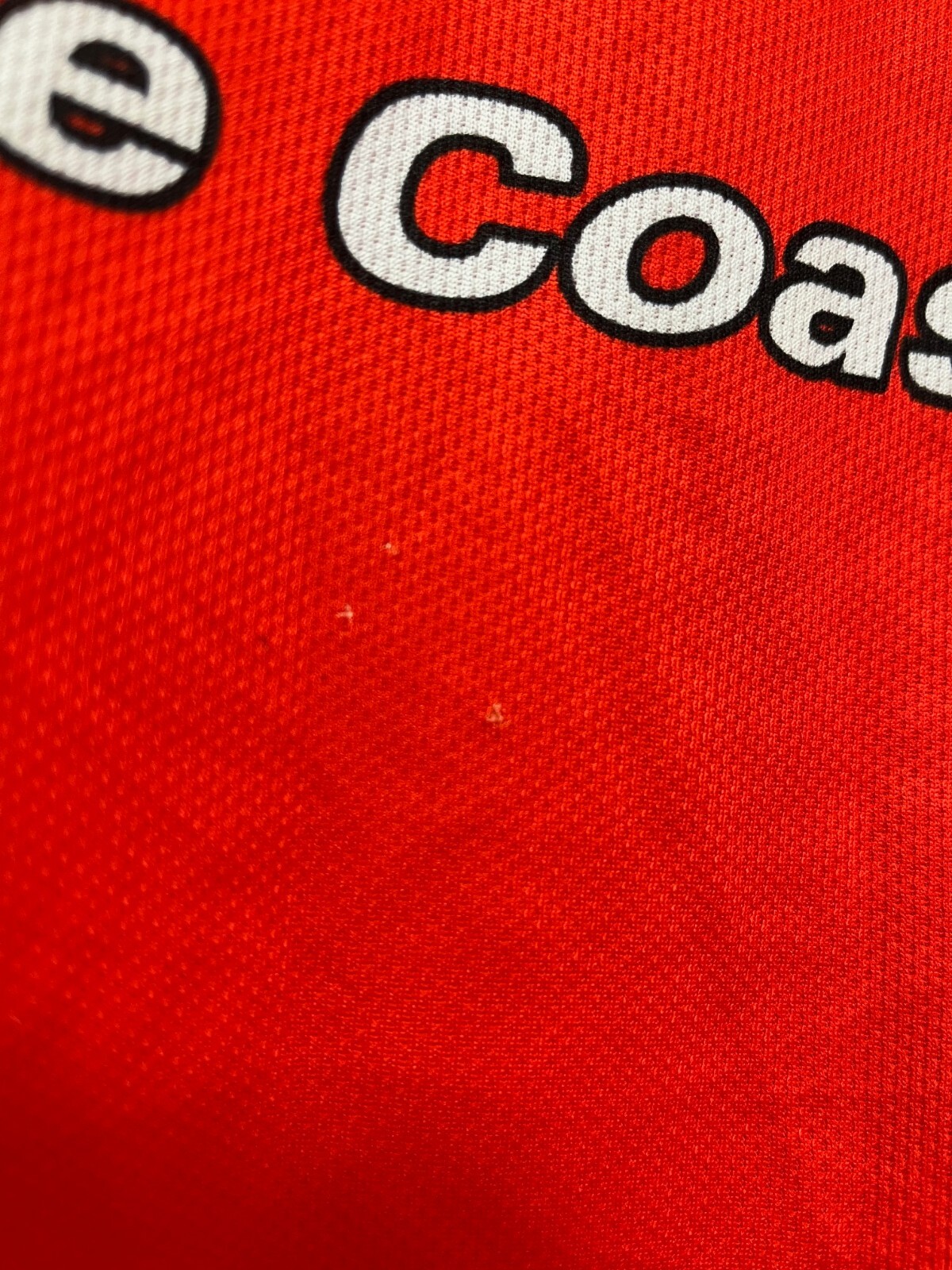 Cycling jersey SCCC Racing Sz L Short Sleeve Men/Women Rear Pockets Full Zipper