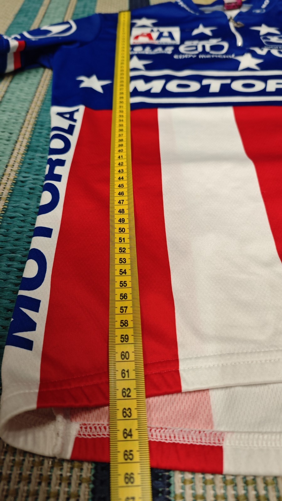 Motorola Cycling Team Vintage Jersey M Lens Armstrong USA 90s Giordana Volvo